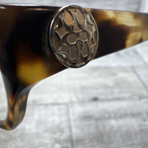 Coach Eyeglasses Women's HC 6009 (Violet) 52-16-135 Spotty Tort FOR FRAMES ONLY - Picture 6 of 9